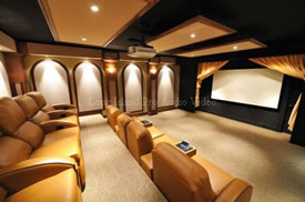 nassau county custom home theater seating